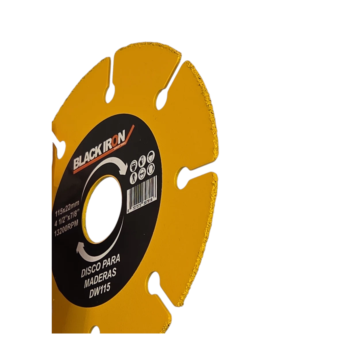 Disco de Corte para Madera 115mm (4 1/2")